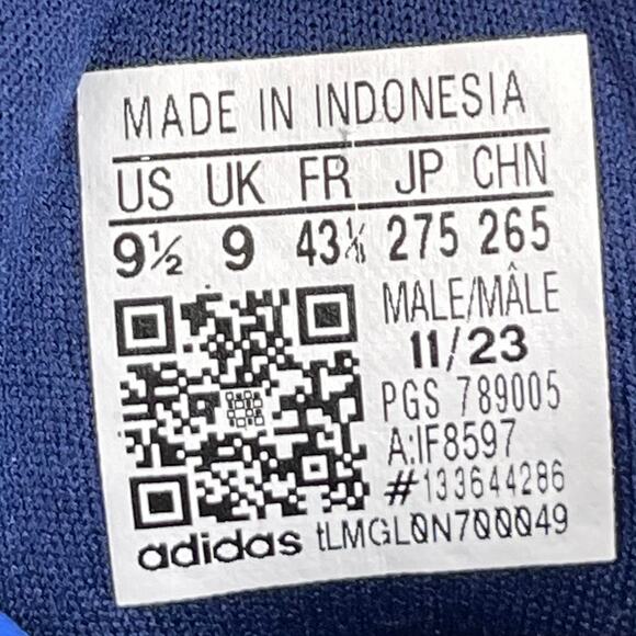 Adidas Mens Running Shoes Response Blue White Yellow Size 9.5 main image 6